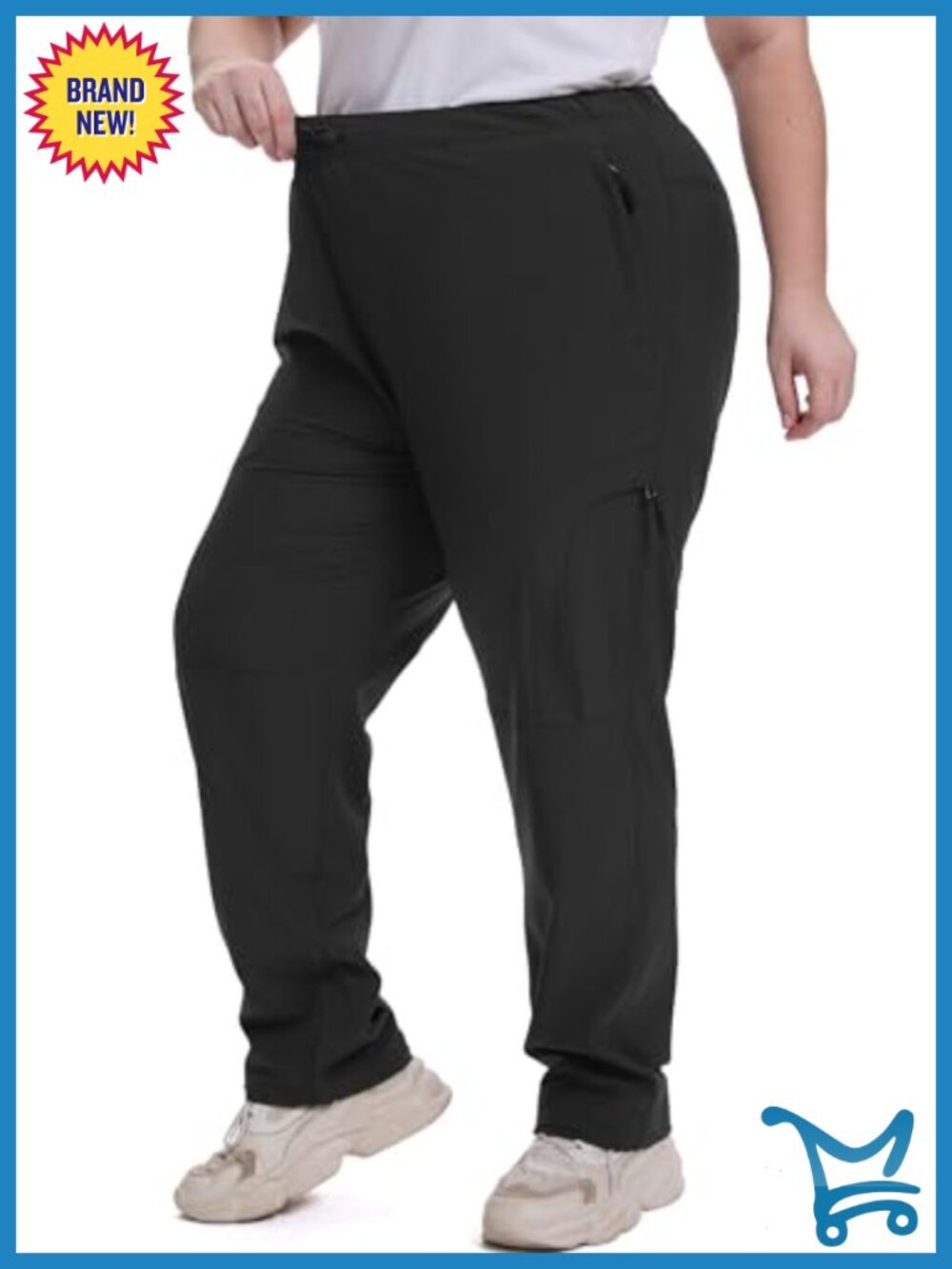 Women's Plus Size Hiking Cargo Pants